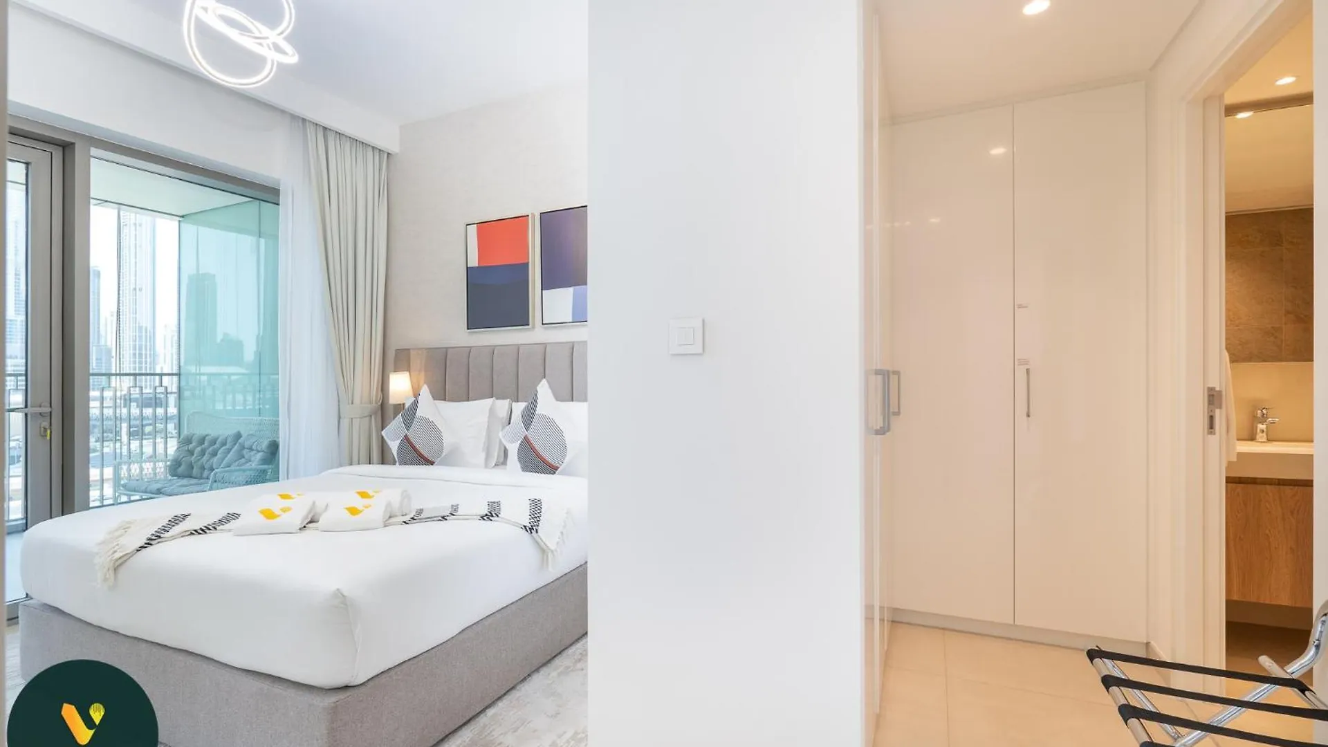 Downtown Views II - Vogue Two Bedroom Apartment With 2 Balconies And Full Burj Khalifa, Opposite Dubai Mall Skybridge 아랍에미리트